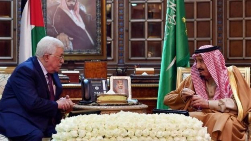 الرئيس الفلسطيني يصل الرياض وسط تحرك دولي جديد بشأن القدس