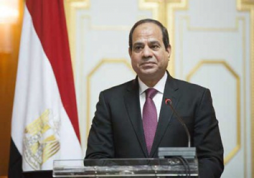  الرئيس المصري يؤكد اهمية استمرار التواصل بين مصر واثيوبيا والسودان حول سد النهضة