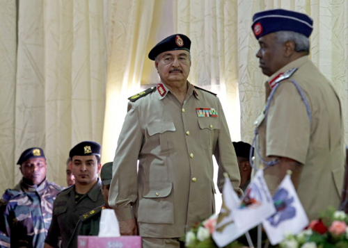 حفتر يدعم الانتخابات كمخرج وحيد للأزمة السياسية في ليبيا