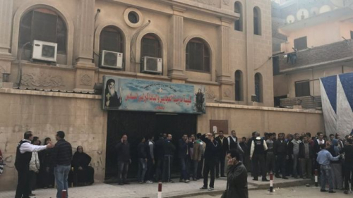 تنظيم "الدولة الاسلامية " يعلن مسؤوليته عن الهجوم على الكنيسة في حلوان