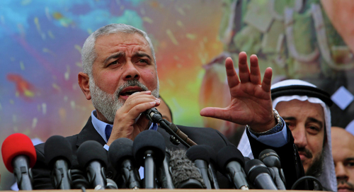 إسماعيل هنية: نرفض إقامة دولة فلسطينية على أراض مصرية أو أردنية