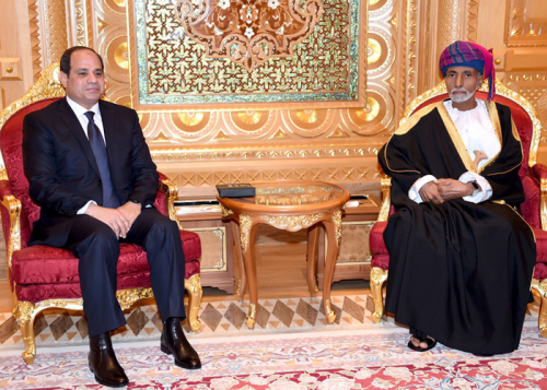 سلطنة عمان مرحبة بالسيسي : 'مصر عكاز الأمة العربية'