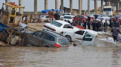 العراق : إنقاذ 40 شخصا بغرق عبارة في نهر دجلة بالشرقاط