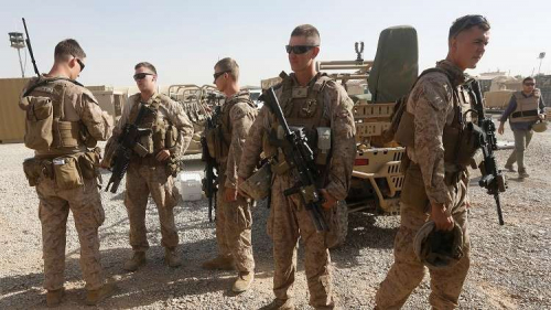 الولايات المتحدة الامريكية ترسل كتيبة خاصة إلى أفغانستان