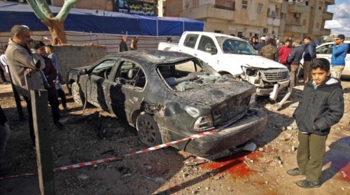 8 قتلى بهجوم انتحاري شرق ليبيا... و«داعش» يتبنى