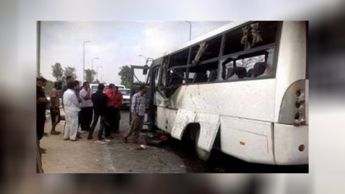 مصر : مقتل 7 وإصابة 14 آخرين في هجوم مسلح على حافلة أقباط بالمنيا
