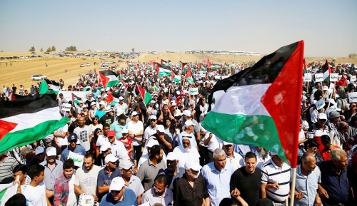 شهيد و144مصابا برصاص الاحتلال في جمعة "المسيرة مستمرة" شرق غزة