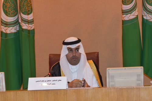 رئيس البرلمان العربي يُدين الزيارة العدوانية لقائد الحرس الثوري الإيراني لجزيرة أبو موسى الإماراتية المحتلة