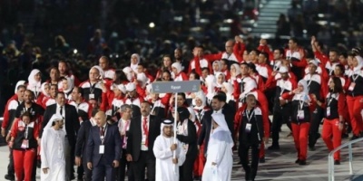 #السفير المصري بأبوظبي يشارك في حفل افتتاح# الألعاب العالمية للأولمبياد الخاص