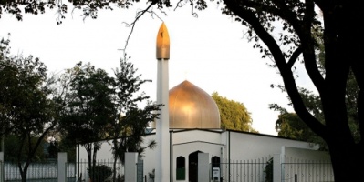 #زعيم عربي راحل مول بناء# مسجد نيوزيلندا