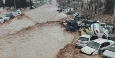 #طهران مهددة بـ"طوفان" وسيول.. #وارتفاع الوفيات لـ30