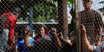 #بعد تهديد ترامب بغلق الحدود.. المكسيك# تحتجز 500 مهاجر جنوبي البلاد