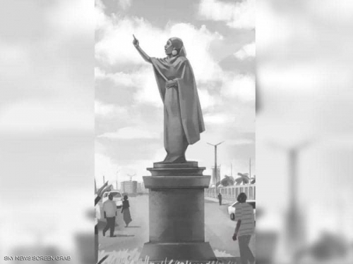 #مطالب ببناء تمثال حرية لـ"أيقونة #الحراك السوداني"
