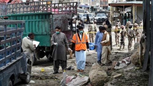 #مقتل 16 شخصا وإصابة 30 في انفجار بمدينة كويتا جنوب غرب# باكستان