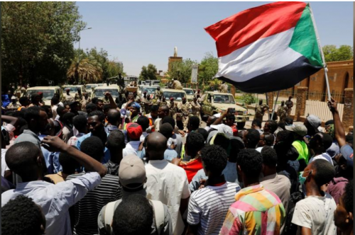 #تجمع المهنيين السودانيين يدعو لحل مؤسسات# النظام السابق
