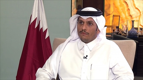 #وزير خارجية قطر يدعو إلى فرض حظر للسلاح على#خليفة حفتر