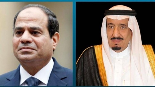  #الملك سلمان يؤكد على متانة العلاقات بين السعودية #ومصر