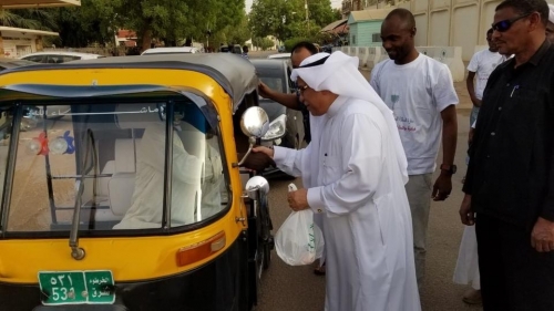 #السفارة السعودية بالسودان تنظم إفطار "عابر طريق" بالخرطوم