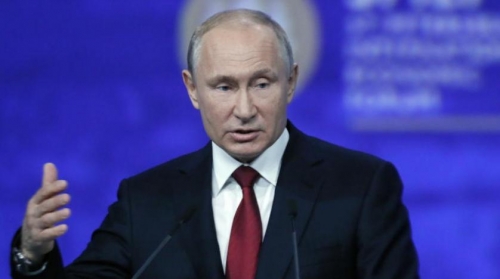 #الرئيس الروسي فلاديمير بوتين: محاولات #أميركا لفرض هيمنتها ستؤدي للحروب