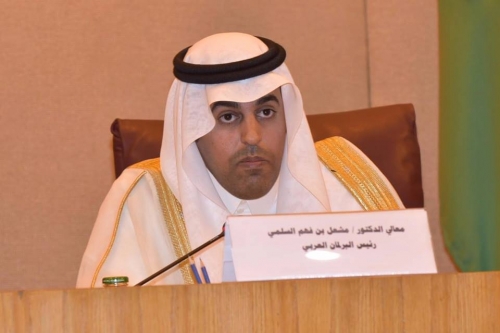 رئيس البرلمان العربي يُدين بأشد العبارات الهجوم الإرهابي الجبان على مطار أبها الدولي