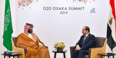 الرئيس السيسي ومحمد بن سلمان يجتمعان على هامش قمة العشرين