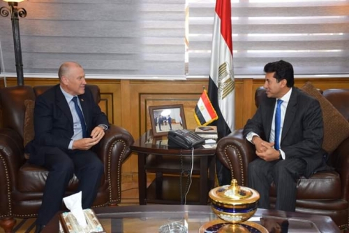 مصر :  سفير أستراليا بالقاهرة يبحث أوجه التعاون الشبابي والرياضي بين البلدين