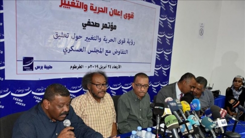 قوى الحرية والتغيير في السودان توافق على إجراء تفاوض مباشر مع المجلس العسكري