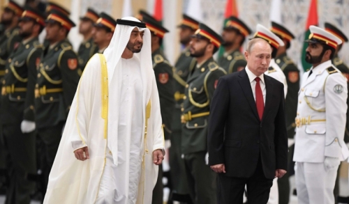 فلاديمير بوتين في الإمارات تجسيدا لعلاقات ثنائية راسخة