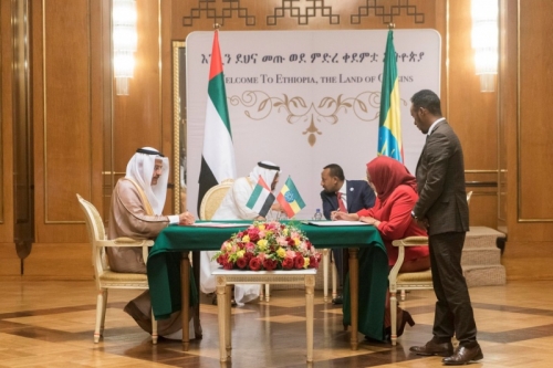 دولة الإمارات توسع آفاق شراكاتها الاقتصادية مع إثيوبيا