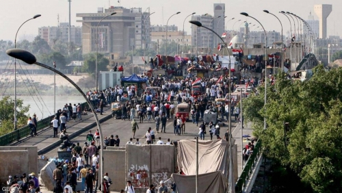 العراق .. مقتل متظاهرين اثنين برصاص الامن خلال مواجهات بغداد