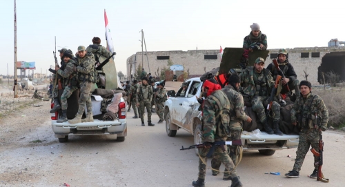 سوريا ... الجيش يطهر بلدة "بعربو" من مسلحي "النصرة" جنوب إدلب