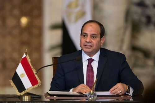 الرئيس المصري عبد الفتاح السيسي يبحث مع وزيرة الجيوش الفرنسية التطورات في المنطقة