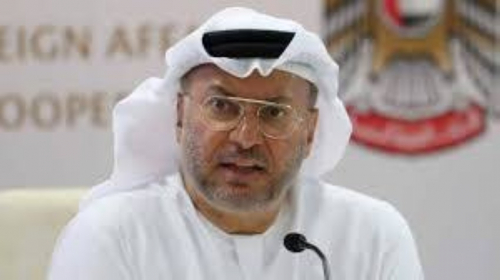 وزير الدولة الإماراتي ... جهود وقف الحرب بمناطق النزاع يجهضها استمرار العنف