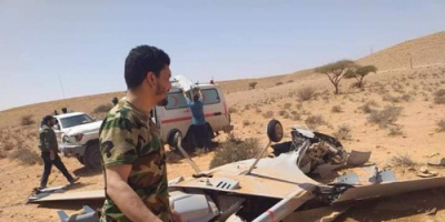 ليبيا .. الجيش الوطني يعلن اسقاط طائرتين مسيرتين تركيتين في ترهونة جنوب طرابلس