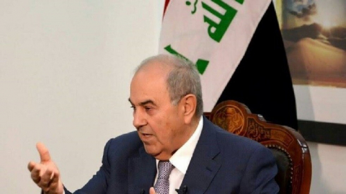 إياد علاوي يطرح 7 ثوابت للحوار مع واشنطن ويتهم الحكومة بخرق قرار يرفض نشر صواريخ "باتريوت"