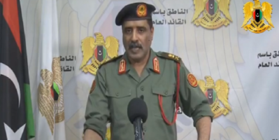 اللواء المسماري .. قوات "الجيش الليبي" تعرضت للقصف أثناء تراجعها عن طرابلس