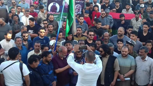 مدينة البيضاء الليبية تعلن النفير العام فى وجه المستعمر التركى «صور»