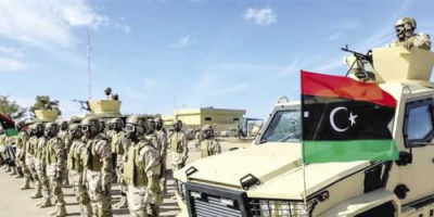 ليبيا .. الجيش الوطني يعلن تدمير حافلة كبيرة تحمل ضباطا أتراك