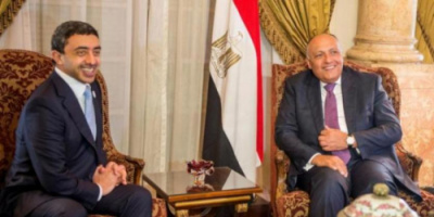 بن زايد و شكري يدينان تعريض حياة المدنيين في ليبيا للخطر