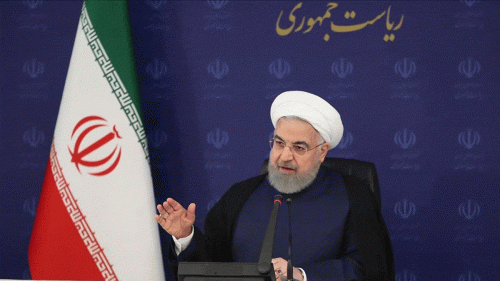 حسن روحاني .. قد نضطر لإعادة القيود إذا بلغ وباء كورونا ذروته في إيران