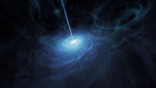 علماء يرصدون أول شرارة للضوء على الإطلاق من تصادم ثقبين أسودين في أعماق الفضاء