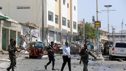 انفجار قرب سفارة قطر وسط العاصمة الصومالية مقديشو