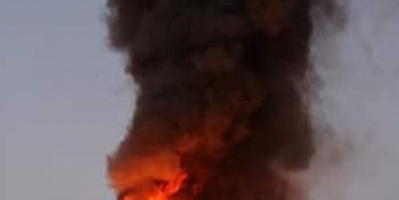 حريق هائل يتسبب بخسائر فادحة وسط العاصمة دمشق