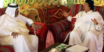 تسريب جديد من "خيمة القذافي" يكشف تآمر قطر على السعودية‎‎