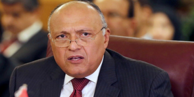 سامح شكري يبحث أزمة ليبيا مع نظيريه الفرنسي والألماني
