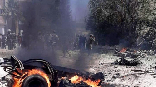 مقتل 5 أشخاص وجرح آخرين جراء تفجير سيارة مفخخة في مدينة رأس العين السورية 