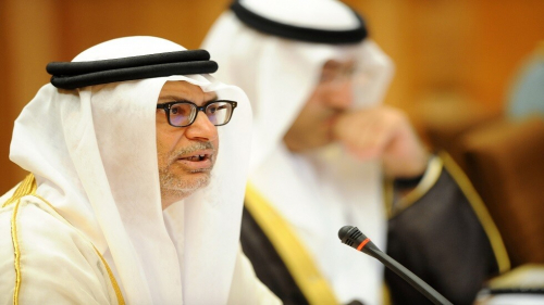 أنور قرقاش .. معاهدة السلام مع إسرائيل هي قرار استراتيجي للإمارات
