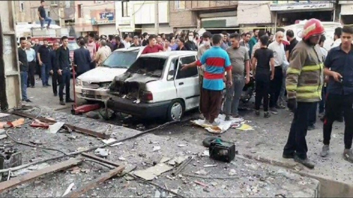 إيران .. مقتل شخص وإصابة 10 بانفجار شرقي طهران