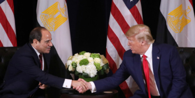 السيسي يوجه رسالة إلى ترامب بعد إعلان إصابته بفيروس كورونا