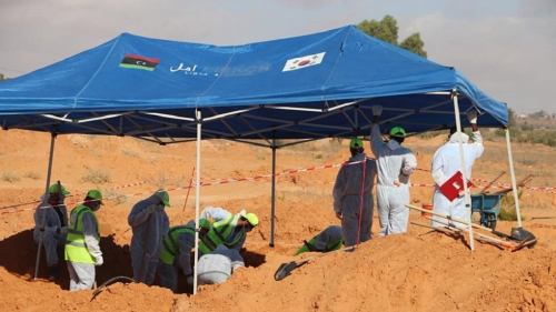 ليبيا.. الإعلان عن اكتشاف 3 مقابر جماعية بمدينة ترهونة